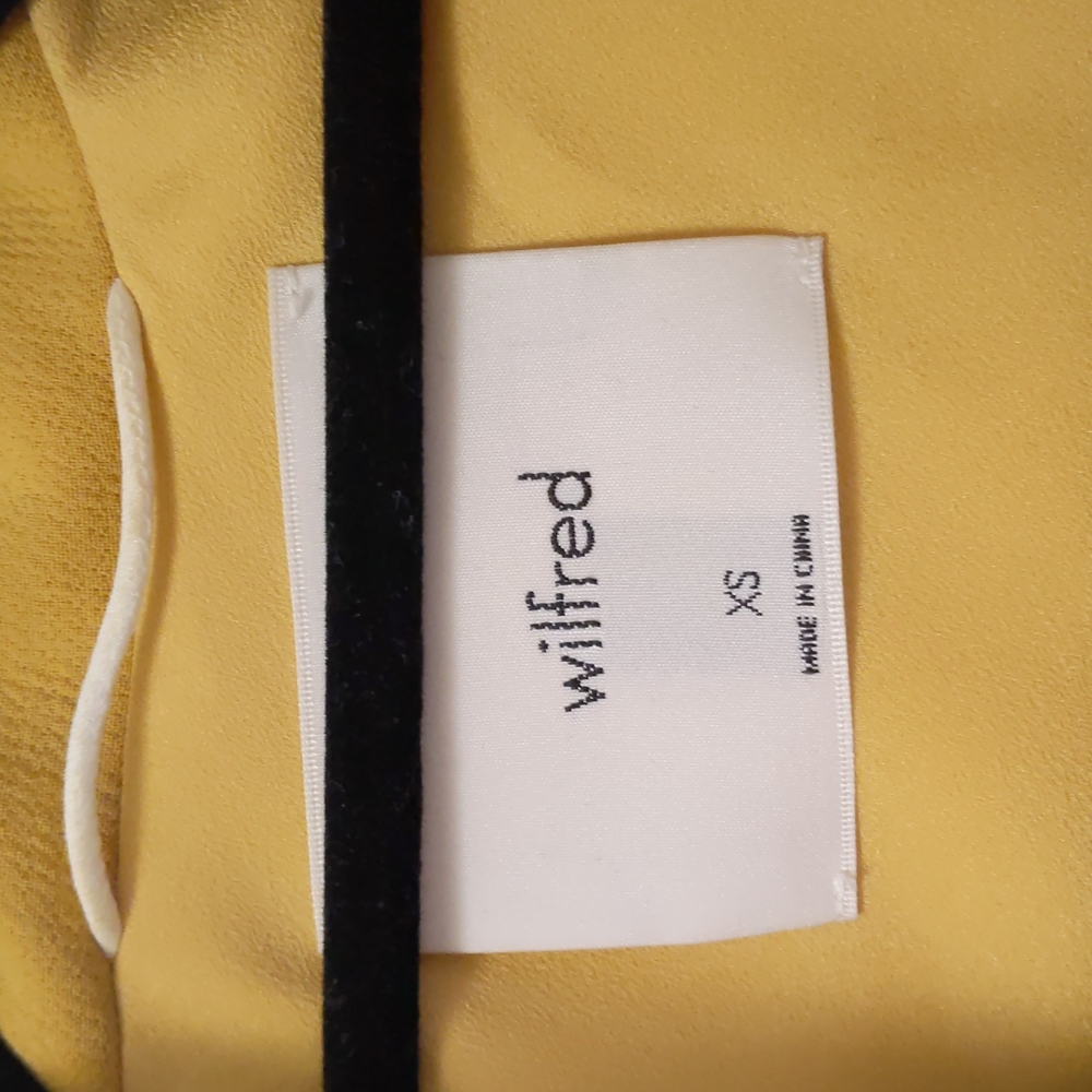 Yellow Wilfred Blazer Size XS - Picture 3 of 4
